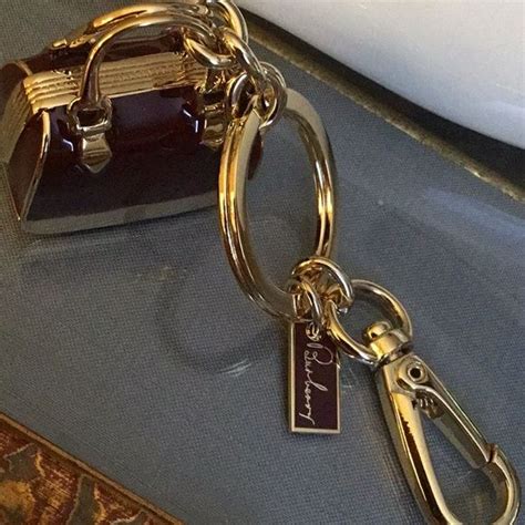 real real burberry keychain.